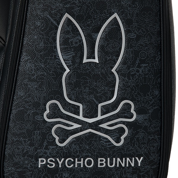 サイコバニー ゴルフ キャディバッグ カートキャディバッグ MONOTONE EDITION Psycho Bunny PBMG6BC3 お誕生日祝い お祝い 記念品 お父さん 父の日 彼氏 男性 30代 40代 50代 60代 母の日 お母さん 還暦祝い 敬老の日 彼女 人気プレゼント プレゼント