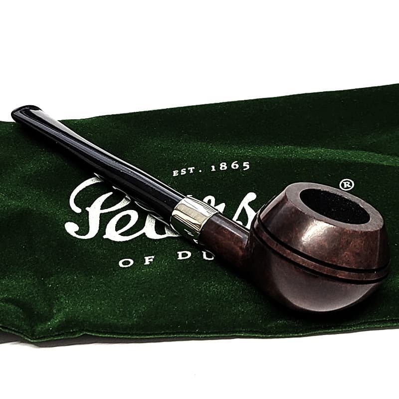 パイプ ピーターソン アラン 411 フィッシュテール スムース パイプ本体 喫煙具 ブラウン ニッケルリング ファセット Peterson アイルランド おしゃれ かっこいい たばこ メンズ 高級 ギフト プレゼント