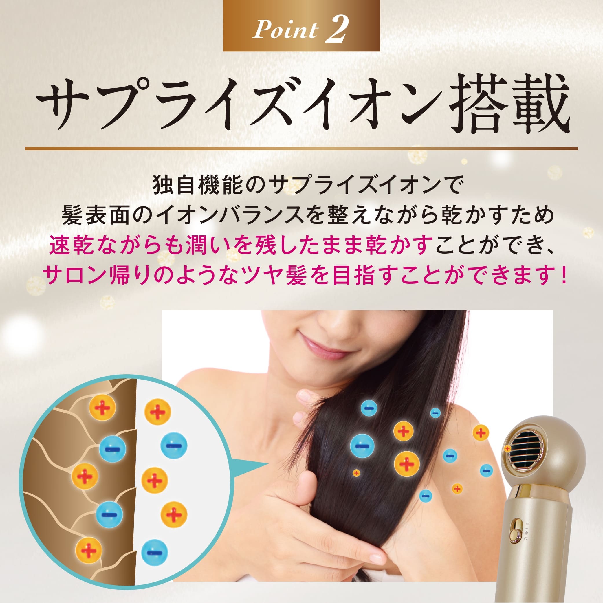ヘアドライヤー MEリカバリーエアー プラス 速乾ドライヤー パワフル 大風量 約440g 1000W スタイリングアタッチメント付き サロンオーナー監修 ヘアードライヤー ヘアドライ スタイリング 美容家電 1年保証 母 妻 女性 美容好き 誕生日 母の日 敬老の日 プレゼント ギフト