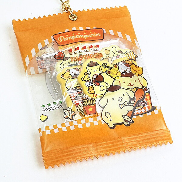 サンリオ ポムポムプリン シール入りミニポーチ 文具 Sanrio