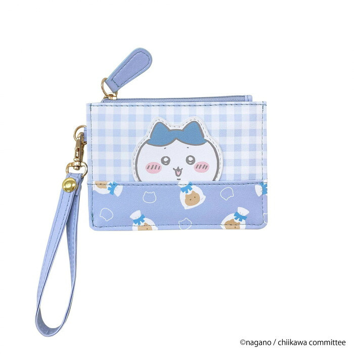 【1月20日入荷分予約受付中】 ちいかわ ハチワレ フラグメントケース ブルー CHI6-10 カードケース 小銭入れ ミニ財布 コインケース 薄型 コンパクト キャラクター グッズ ギフト
