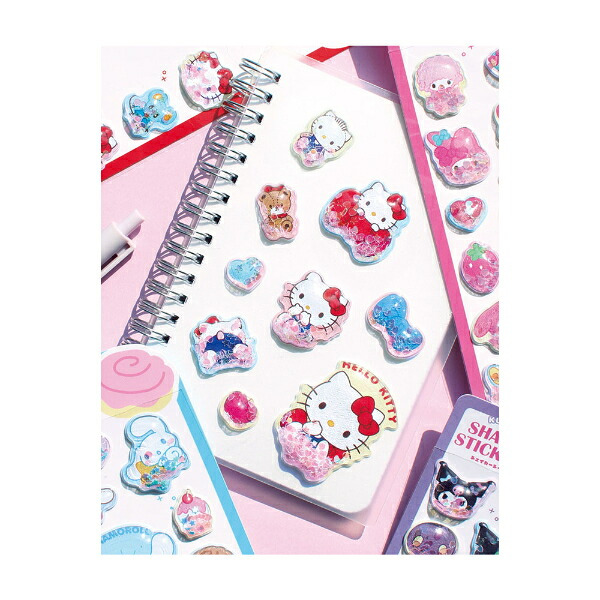 サンリオ マイメロディ シェイカーシール うもれっコ 文具 Sanrio