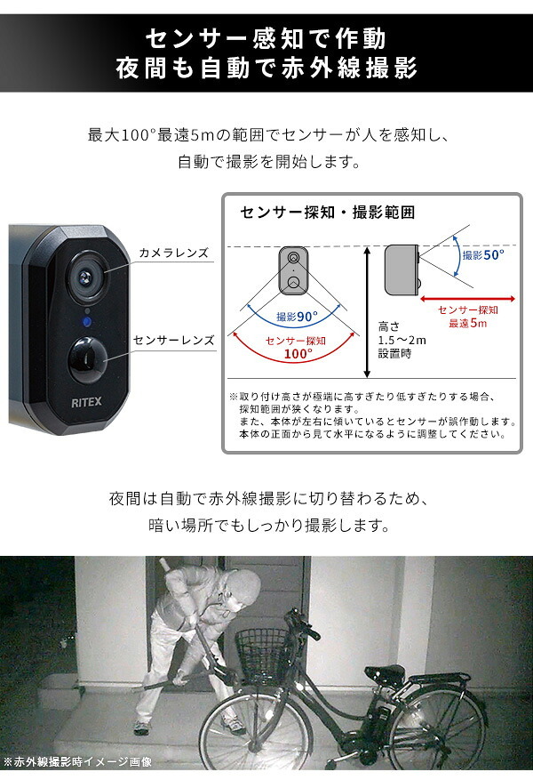 ペット家具 ペット用品 スマホと連動 充電式 防犯カメラ 監視カメラ 屋外 センサー式 見守りカメラ 室内 工事不要 ワイヤレス 家庭用 電源不要 アーム マグネット