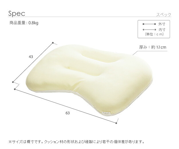 顔にシワがつかない ナイトケアピロー 43×63cm 枕 首 肩 しわ 眠りシワ 美肌 女性 柔らかい エイジングケア スキンケア 快眠 熟睡 寝返り 美容 健康 洗える 清潔 通気性 高さ調節 日本製