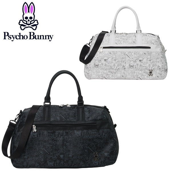 サイコバニー ゴルフ ボストンバッグ MONOTONE EDITION Psycho Bunny PBMG6BB3 お誕生日祝い お祝い 記念品 お父さん 父の日 彼氏 男性 30代 40代 50代 60代 母の日 お母さん 還暦祝い 敬老の日 彼女 人気プレゼント プレゼント