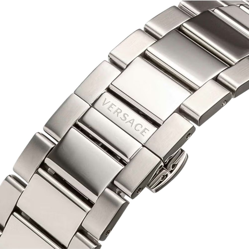 ヴェルサーチェ 腕時計 メンズ ライトブルー アクアブルー シルバー ゴールド クロノグラフ 46mm VERSACE SPORTY GRECA スイス製 メンズ腕時計 高級 ブランド おしゃれ プレゼント ギフト 成人 卒業 入学