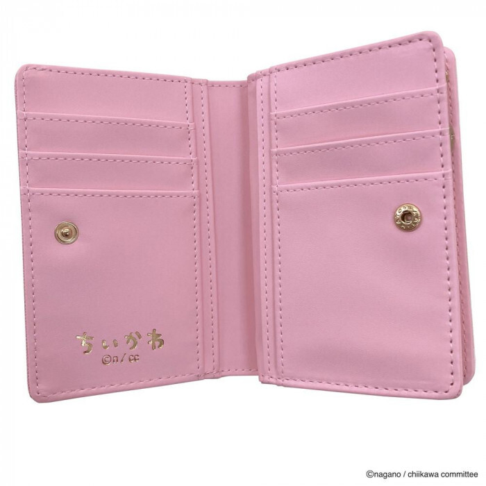 【1月20日入荷分予約受付中】 ちいかわ ファスナー財布 ピンク 財布 レディース キッズ 子供用 小銭入れ カードケース 可愛い キャラクター グッズ 雑貨 プレゼント ギフト