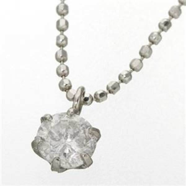 ネックレス レディース 一粒 ダイヤモンド 0.3ct プラチナ PT900 ペンダント アクセサリー ジュエリー シンプル 普段使い 記念日 誕生日 ギフト プレゼント