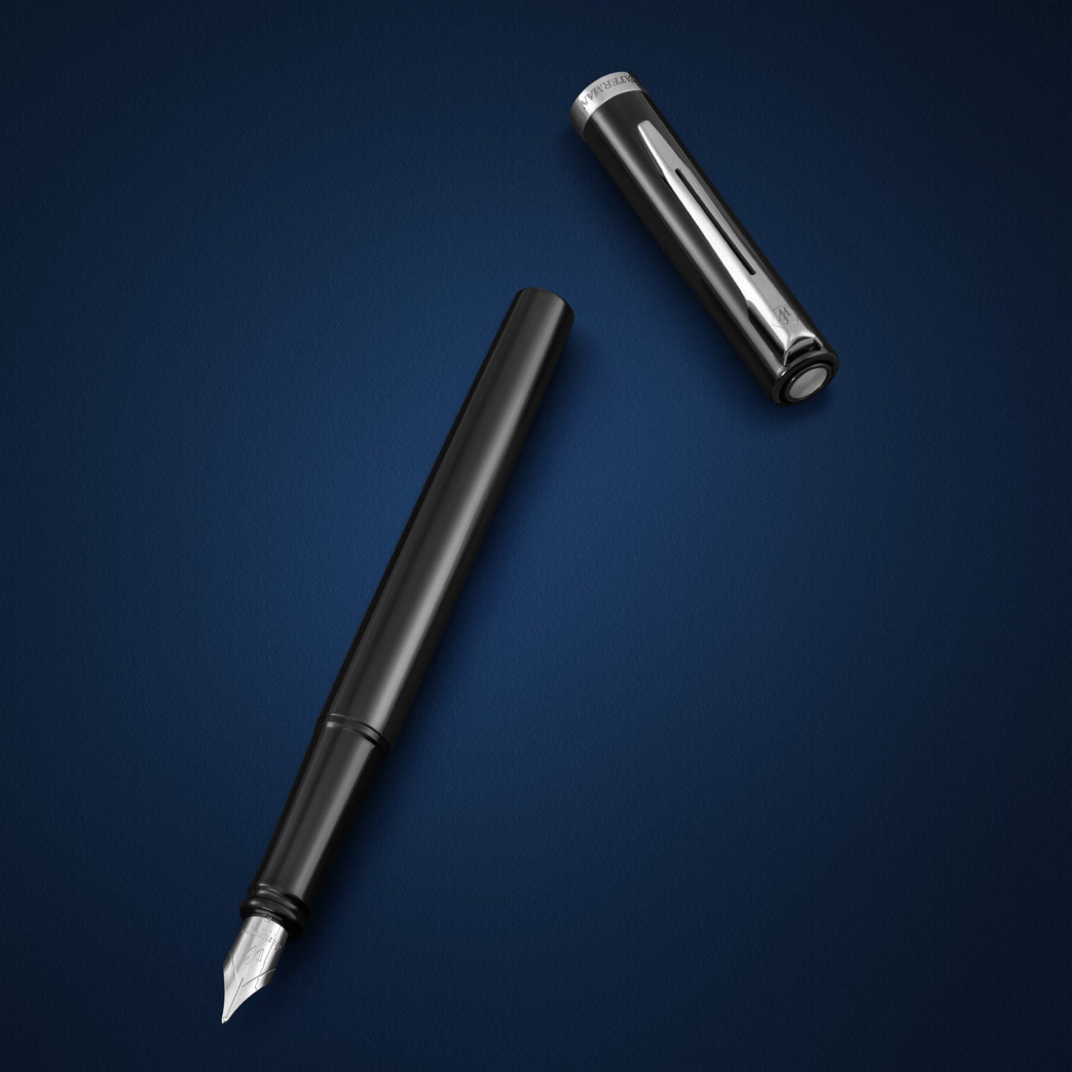【WATERMAN公式】【名入れ】｜WATERMAN インプレッション　ブラックGT /ブラックCT/ホワイトGT/ブルーCT 万年筆(ペン先：F字)｜名入れ無料 ギフトラッピング おすすめ 高級筆記具ブランド オフィス使用 会社用 お祝い プレゼント 記念日 誕生日 社会人 入学 卒業 成人 就職