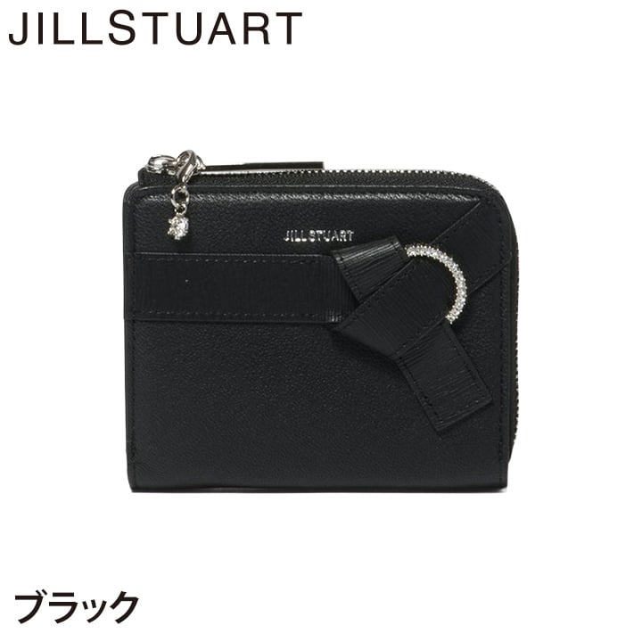 ジル スチュアート 財布 二つ折り レディース 山羊革 牛革 インプルーブ L字ファスナー ギフト JILL STUART