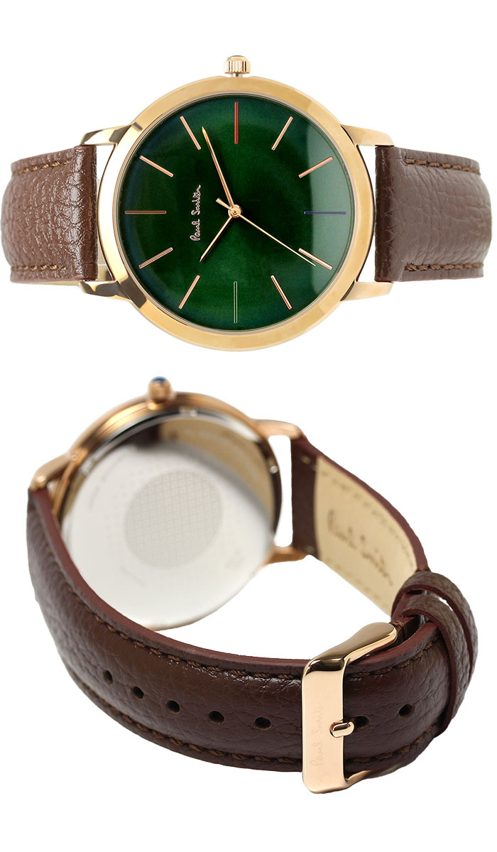 ポールスミス Paul Smith 腕時計 メンズ 革ベルト MA 41mm レザー クラシック ブランド 人気 ウォッチ ギフト プレゼント