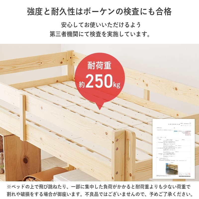 ベッド 寝具 マットレス付ロフト WB-7719S1180
