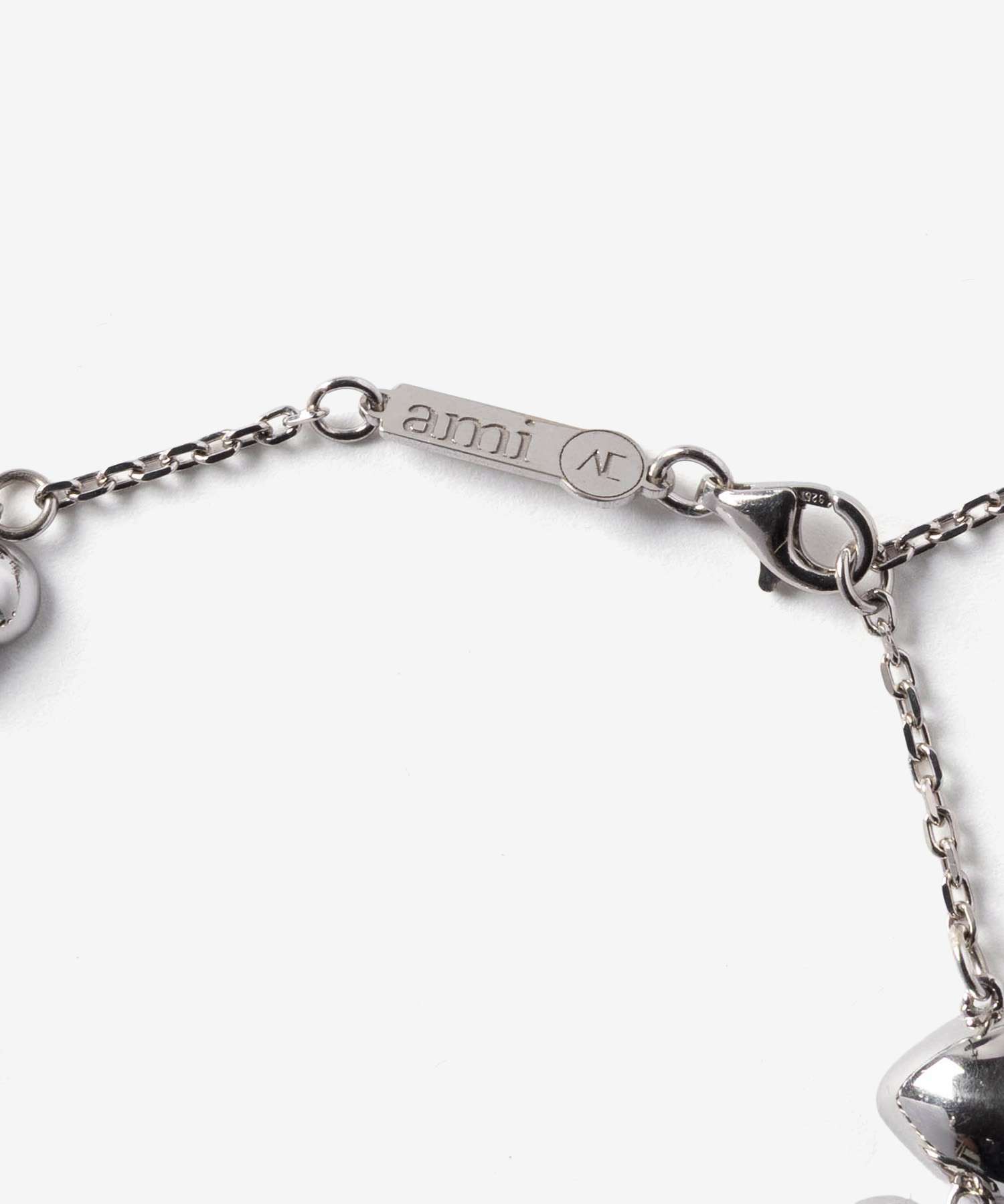 アミ パリス AMI PARIS METAL HEARTS BRACELET メタル ハート ブレスレット UJW983.362 レディース アクセサリー シルバー