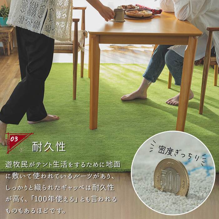 ラグ カーペット マット 玄関 玄関マット おしゃれ 40x60cm シンプルギャッベマット HOT対応 アヤカ 北欧 モダン シンプル デザイン かわいい かっこいい ギャッベ インド製 ホット 床暖 OK 送料無料 手織り 肌触り