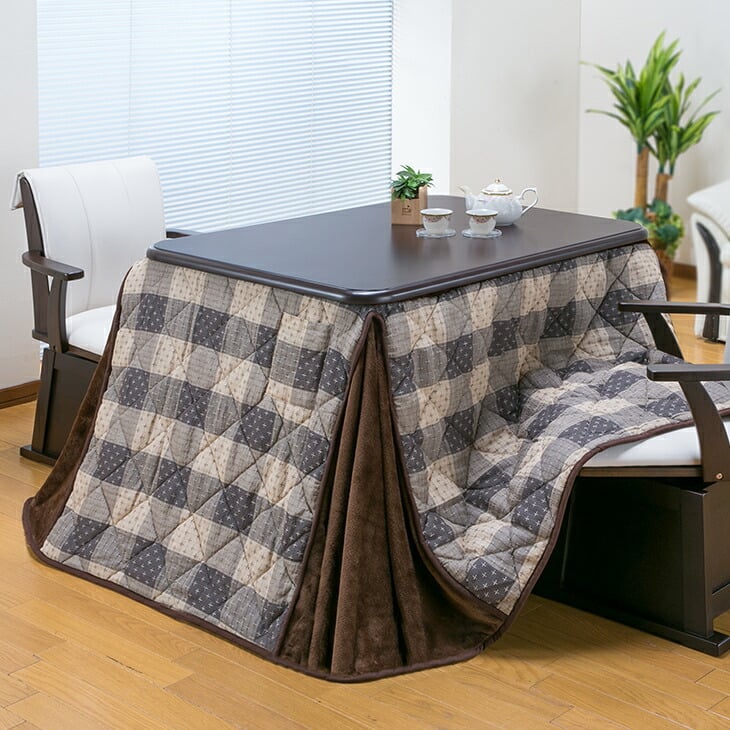 [こたつテーブル単品] 105cm×80cm ダイニングこたつテーブル 長方形 ダイニングテーブル 電気こたつ ダイニングこたつ テーブル おしゃれ ハイタイプ 高脚 FLGTK-105FC　送料無料