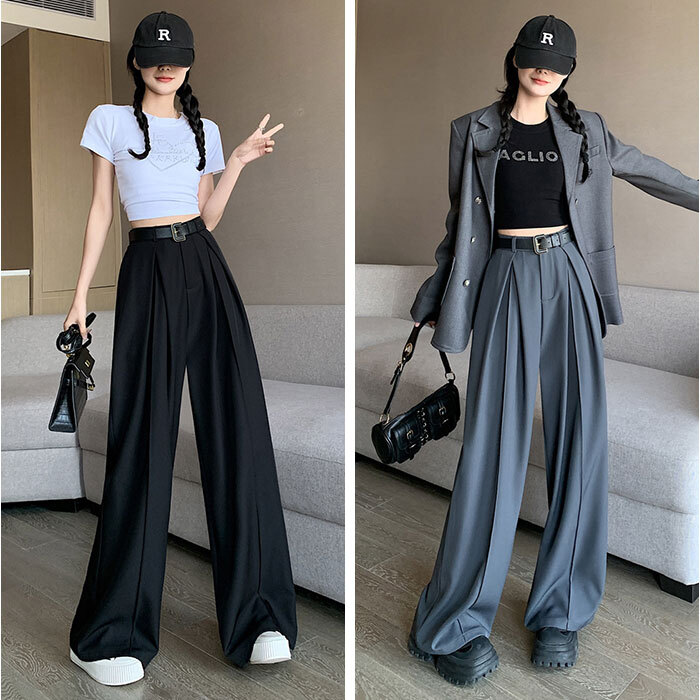 タックパンツ レディース 通販 ワイドパンツ フレアパンツ ロング丈 ボトムス 長ズボン オシャレ かわいい おしゃれ スラックス きれいめ ゆったり ハイウエスト 通勤 通学 シンプル 無地 ドレープ オフィス 春 夏 秋 冬 レディースファッション