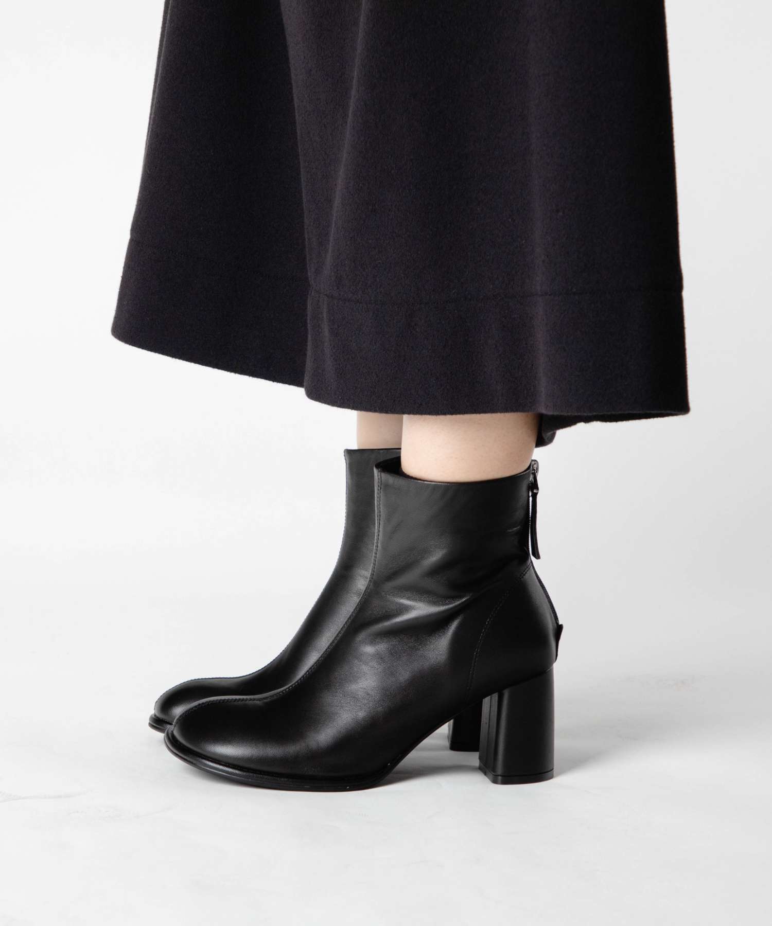 【正規品】 レメ REMME chunky boots チャンキーブーツ ZH-25W022-1-SO  ブーツ ショートブーツ ヒール レディース シューズ