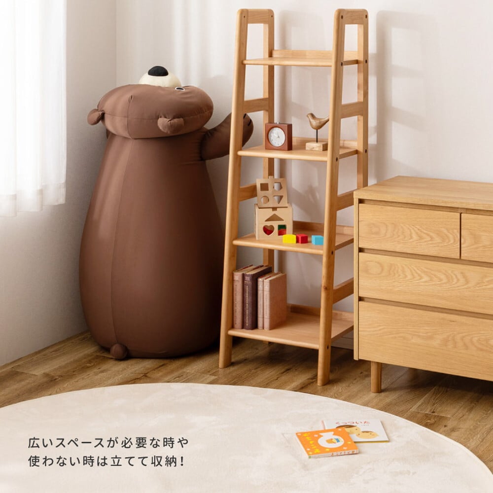 ペット家具 ペット用品 ビーズクッション アニマルクッション 約130×60×50cm 特大 巨大 大きい 大きめ くま クマ ねこ ネコ 黒猫 動物