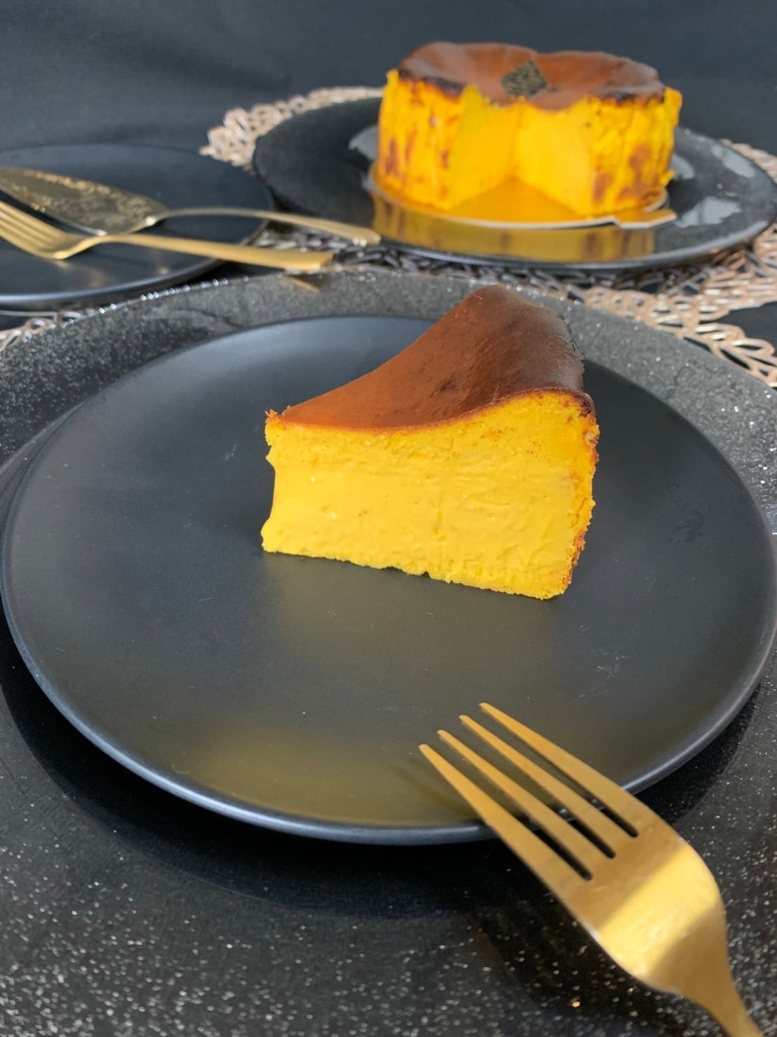 ☆パンプキンバスクチーズケーキ☆～素敵なハロウィンに～♡バースデーケーキやお誕生日プレゼントにも★