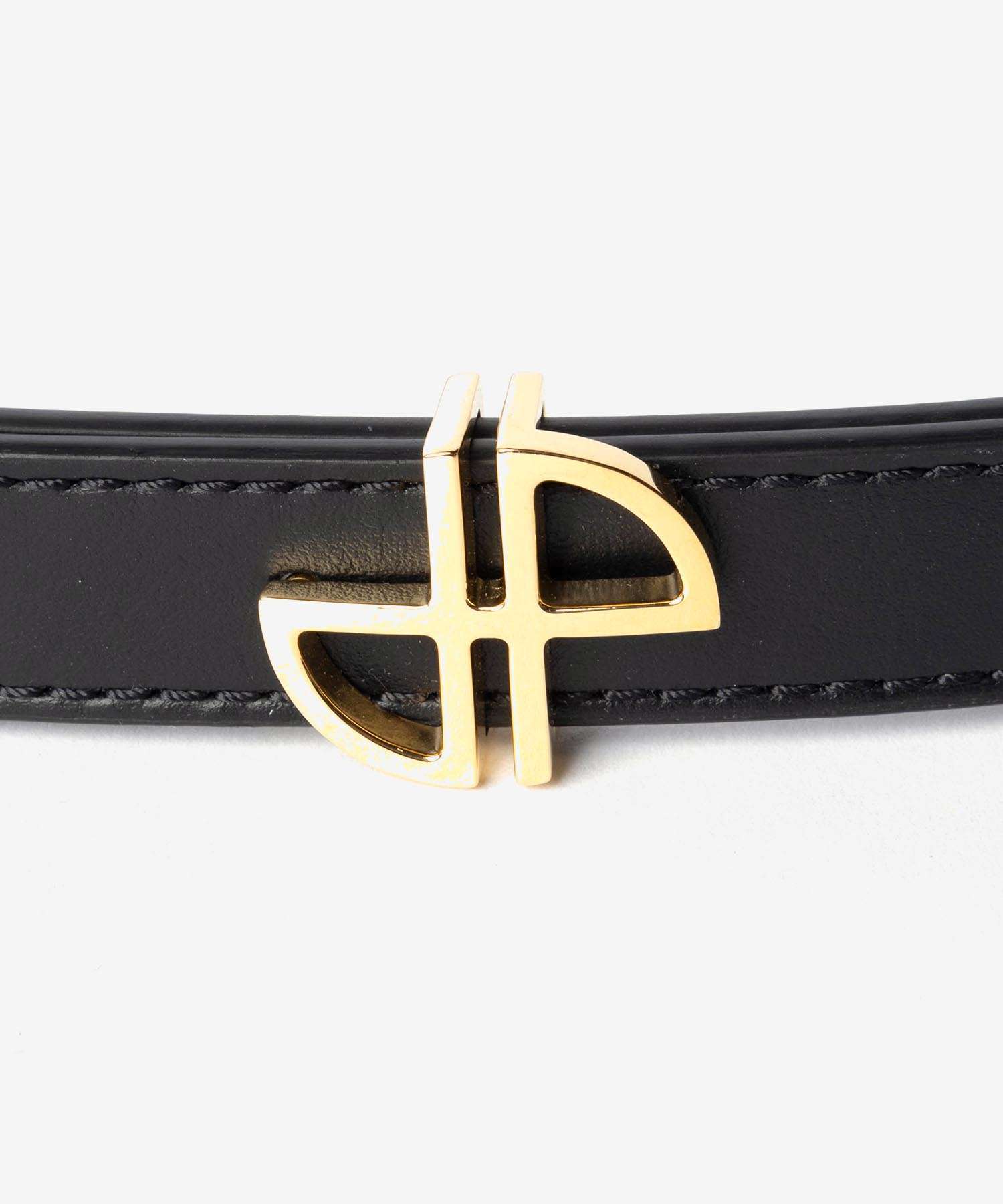 パトゥ PATOU THIN JP BELT レザー ベルト BE0025008 ロゴ モノグラム レディース ファッション小物