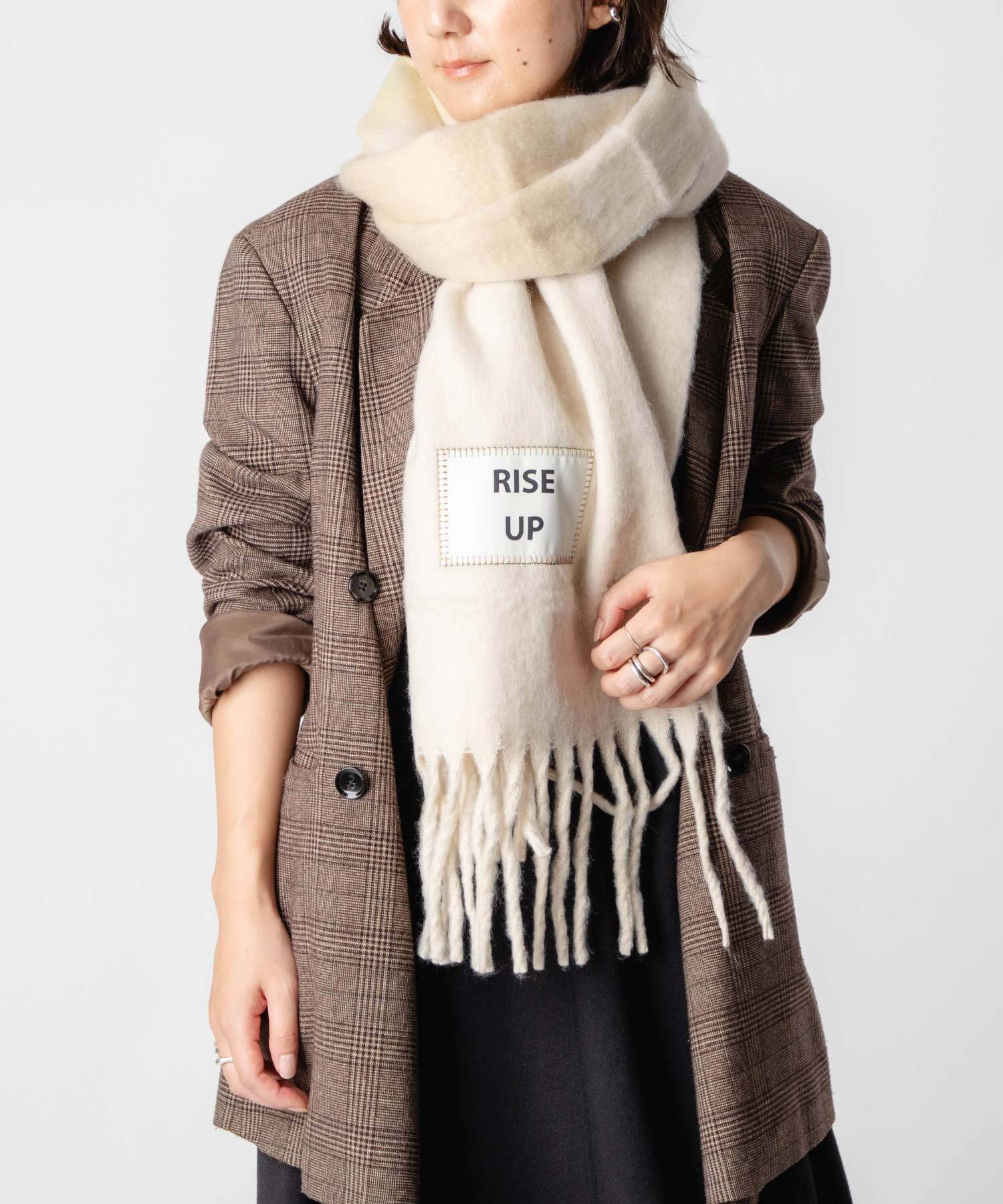 【正規品】 バーブ トゥ ドゥ VERB TO DO SCARF マフラー S-SCARF スカーフ レディース ストライプ 大判 フリンジ ファッション小物