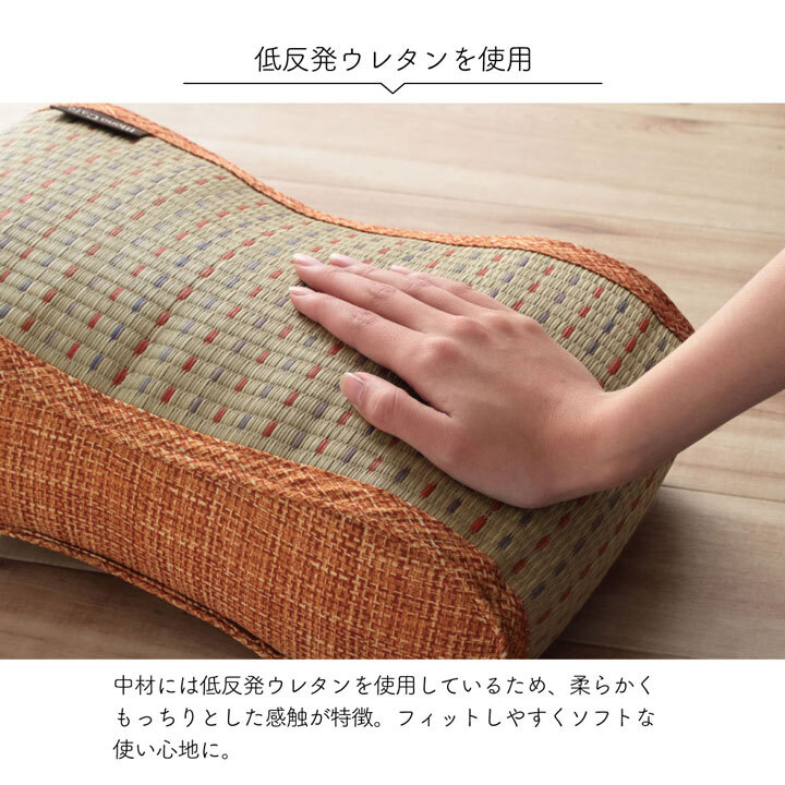 収納家具 ラック クッション くつろぎ リ ス い草 抗菌防臭 消臭 シンプル 小林製薬コバガード使用 約38×20cm
