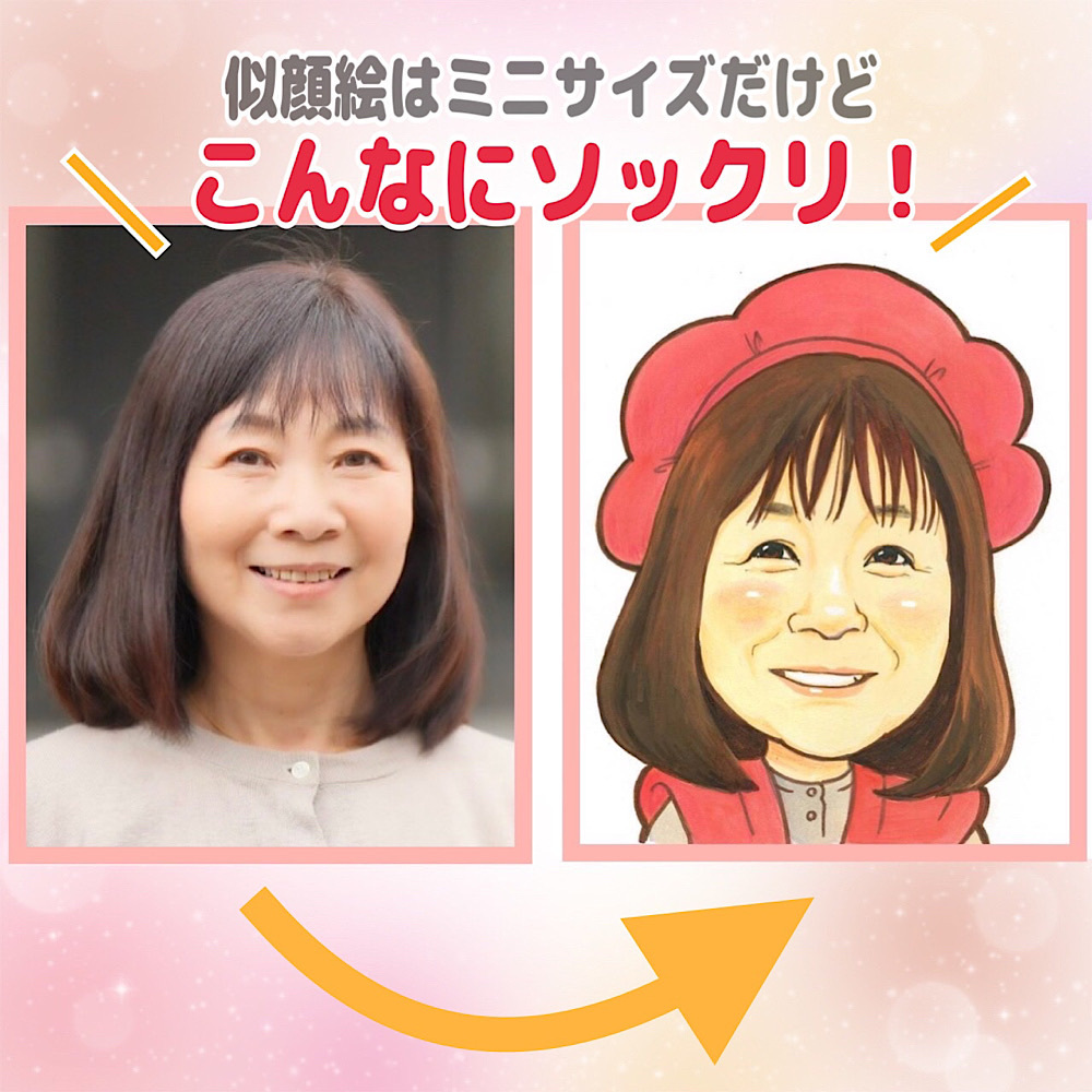 【似顔絵+お名前入りポエム】最短5営業日発送 古希祝い 喜寿 還暦 米寿 傘寿 卒寿 誕生日 プレゼント お祝い ネームインポエム 名前詩 友禅和紙 ミニナマエ