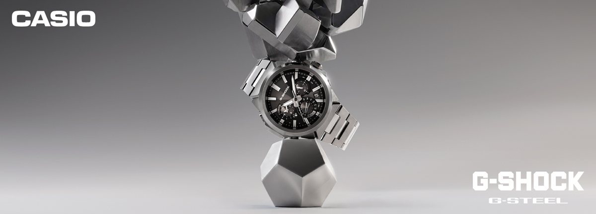 G-SHOCK ソーラー G-STEEL カシオ Gショック Gスチール CASIO 腕時計 メンズ タフソーラー GST-W1000D-1AJF スマートフォンリンク【2026 新作】
