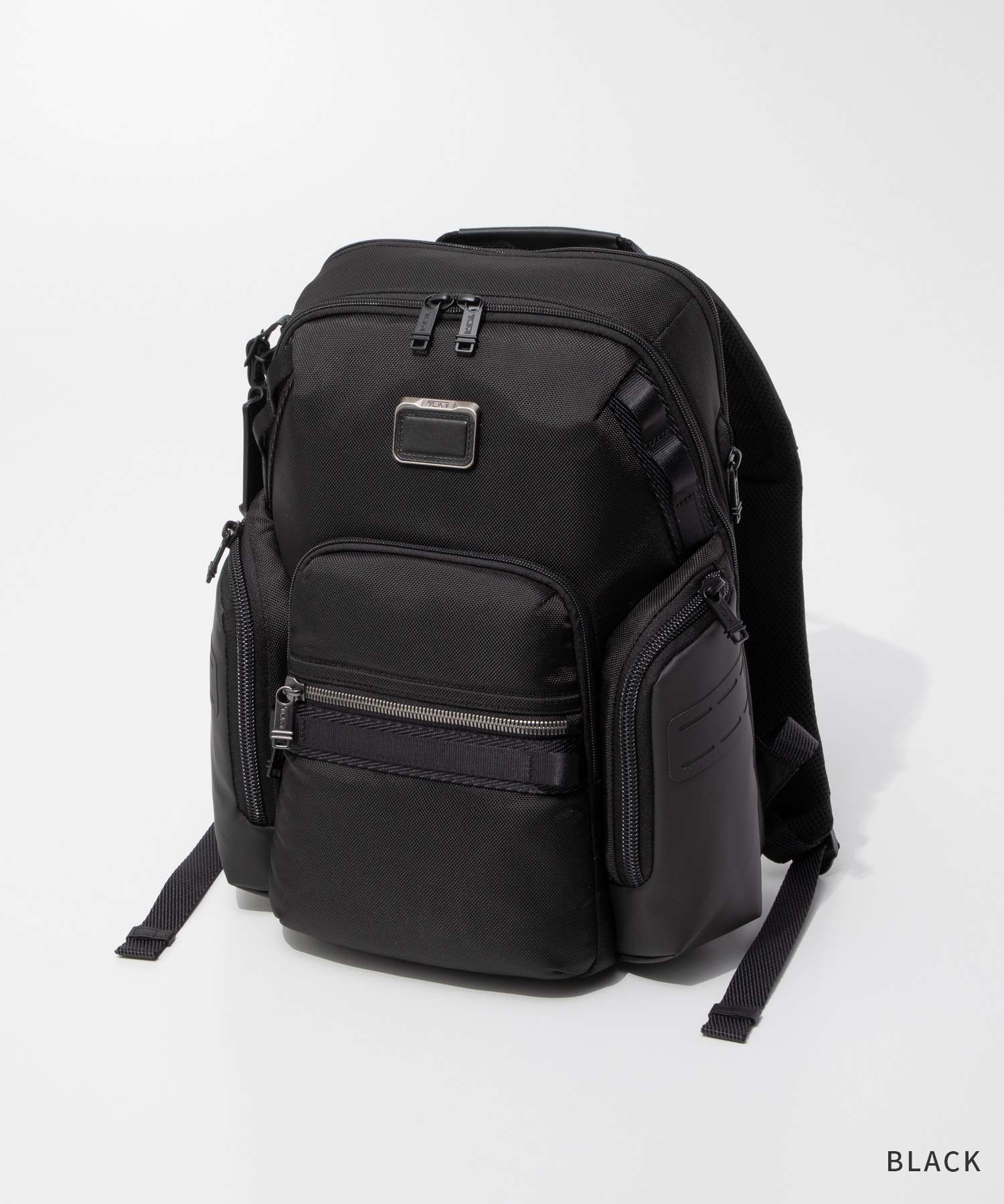 トゥミ TUMI ALPHA BRAVO アルファ ブラボー Navigation Backpack ナヴィゲーション バックパック 0232793D 142479 0232793DGMT 159082 リュックサック メンズ バッグ ブラック 防水加工 ラップトップ収納 PCポケット 収納力 大容量 通勤 ビジネス