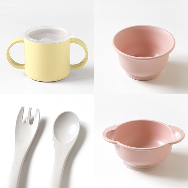 【正規販売店】10mois マママンマ グランデセット | ディモワ mamamanma ベビー食器 ベビー食器セット 子ども食器 食器 食器セット 日本製 離乳食 お食い初め すくいやすい