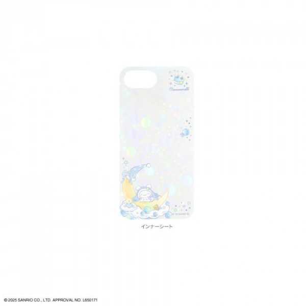 iPhone16e ケース サンリオ シナモロール クリスタル クリアケース TPU ソフトケース 透明 キラキラ インナーシート付き キャラクター スマホケース カバー ストラップホール おしゃれ かわいい サンリオ正規ライセンス品