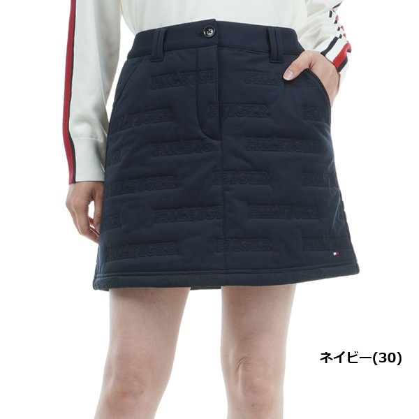 トミーヒルフィガー ゴルフ レディース ロゴ キルトパテッド スカート TOMMY HILFIGER THLA474 秋冬モデル お誕生日祝い お祝い 記念品 30代 40代 50代 60代 母の日 お母さん 還暦祝い 敬老の日 彼女 人気プレゼント プレゼント