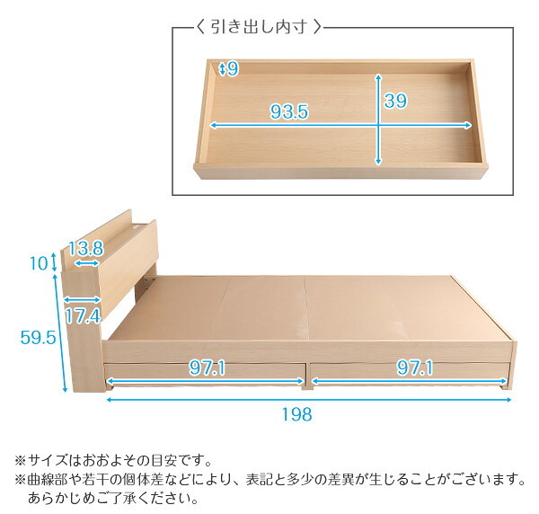 棚・コンセント付きチェスト Sサイズ Rusona-ルソナ- STL-S-OAK--TU シングル ホームテイスト インテリア 家具 フロア コンセント付き オーク色 シングルサイズ 収納 引き出し 抗菌 新生活