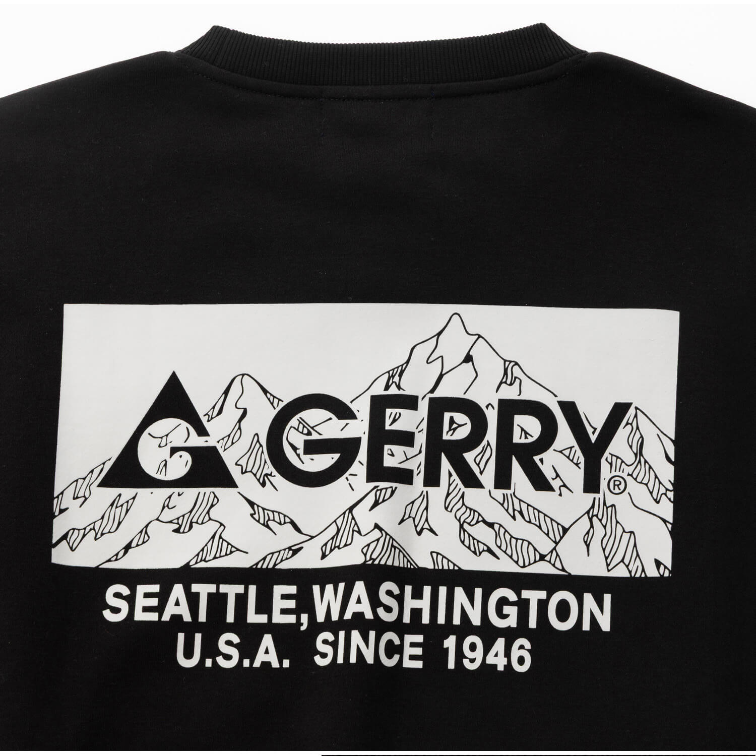 【予約】GERRY ジェリー スウェット トレーナー レディース メンズ gea-m0032 裏起毛 バックプリント 長袖 刺繍 クルーネック 防寒 ビッグシルエット オーバーサイズ アメカジ アウトドア ストリート カジュアル M L LL 2026FW  別注