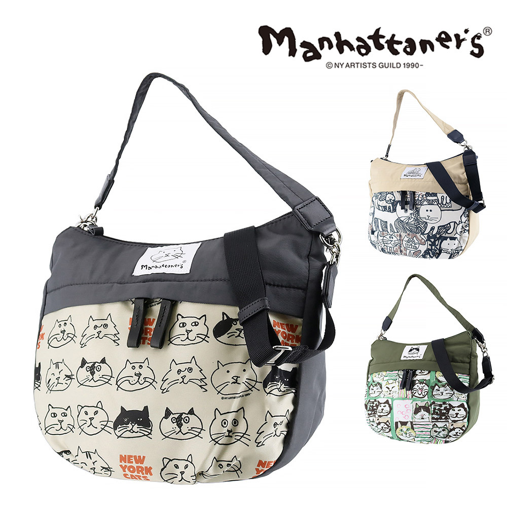 マンハッタナーズ バッグ トートバッグ ショルダーバッグ 2WAY 