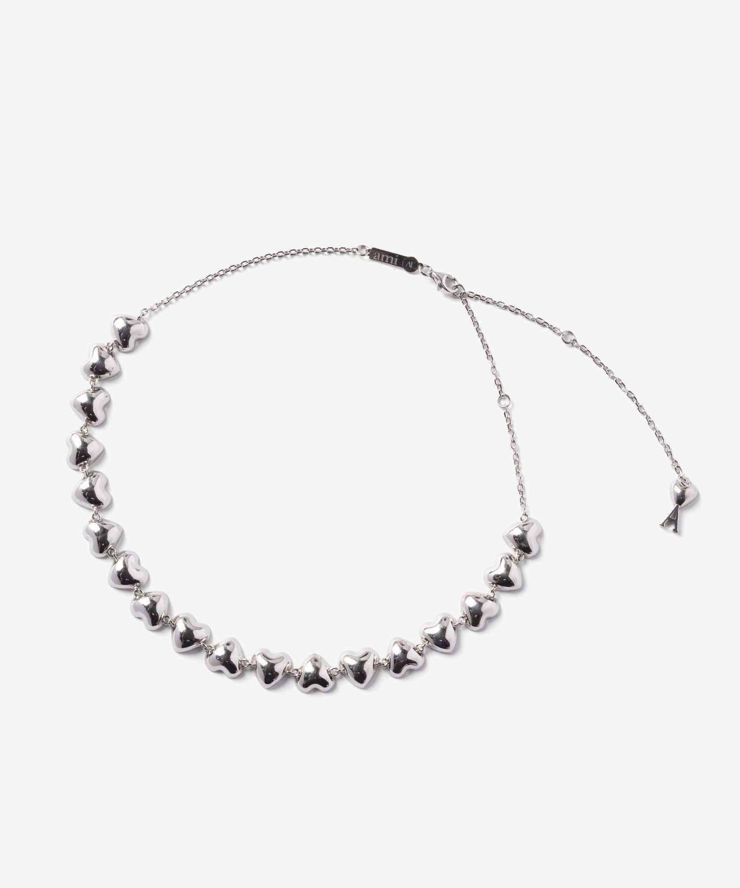 アミ パリス AMI PARIS METAL HEART CHOKER メタル ハート チョーカー UJW982.362 ネックレス レディース アクセサリー シルバー