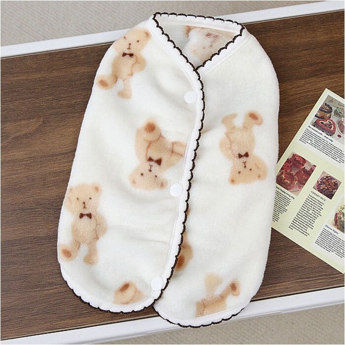 ドッグウェア秋冬 通販 ペットウェア防寒 犬の服暖かい ペット服もこもこ 犬用アウター 犬用コート 背中開きベスト 着せやすい ルームウェア犬 パジャマ犬用 部屋着ペット 袖なしタンクトップ 小型犬防寒服 タンクトップ かわいい 袖なし