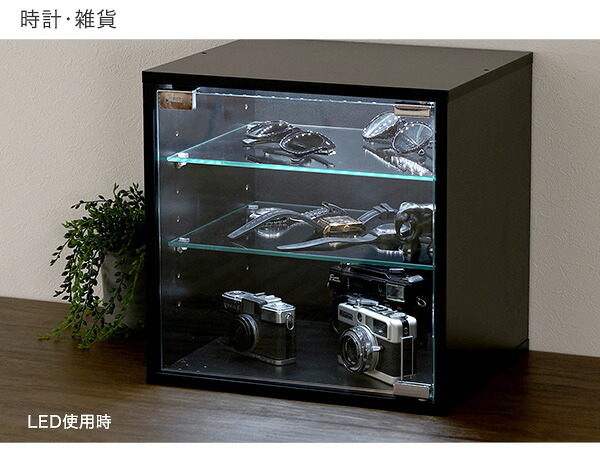 推し活 棚 推し活収納 コレクションキューブラック 深型タイプ QCLR-D29--WH ホワイト 深型 ホームテイスト コレクション キューブラック アイドル フィギュア アクスタ トレカ ガラス扉 展示 キューブ 新生活