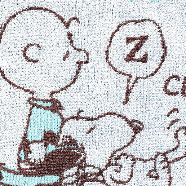 スヌーピー ミニタオル CLICK グレー ハンカチ SNOOPY