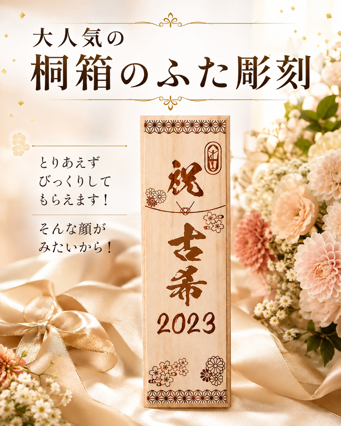 敬老の日 名入れ ギフト SXX 酒セット 芋焼酎 大海酒造 海 720ml & 切子 笹の葉紋様 ロックグラス リボン・コサージュ付 木箱入り / プレゼント ギフト 退職 記念 誕生日 還暦 古希 喜寿 傘寿 米寿 緑寿 早寿 長寿 祝い 赤 紺 紫 選べるカラー