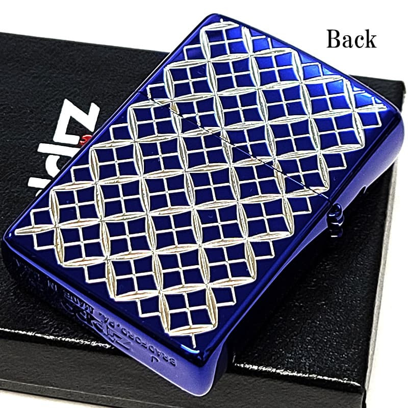 ZIPPO ブルー ヘリテージ ジッポ ライター 両面加工 彫刻 Heritage Blue 1932 ロゴ 青 おしゃれ 七宝 かっこいい ギフト プレゼント メンズ レディース