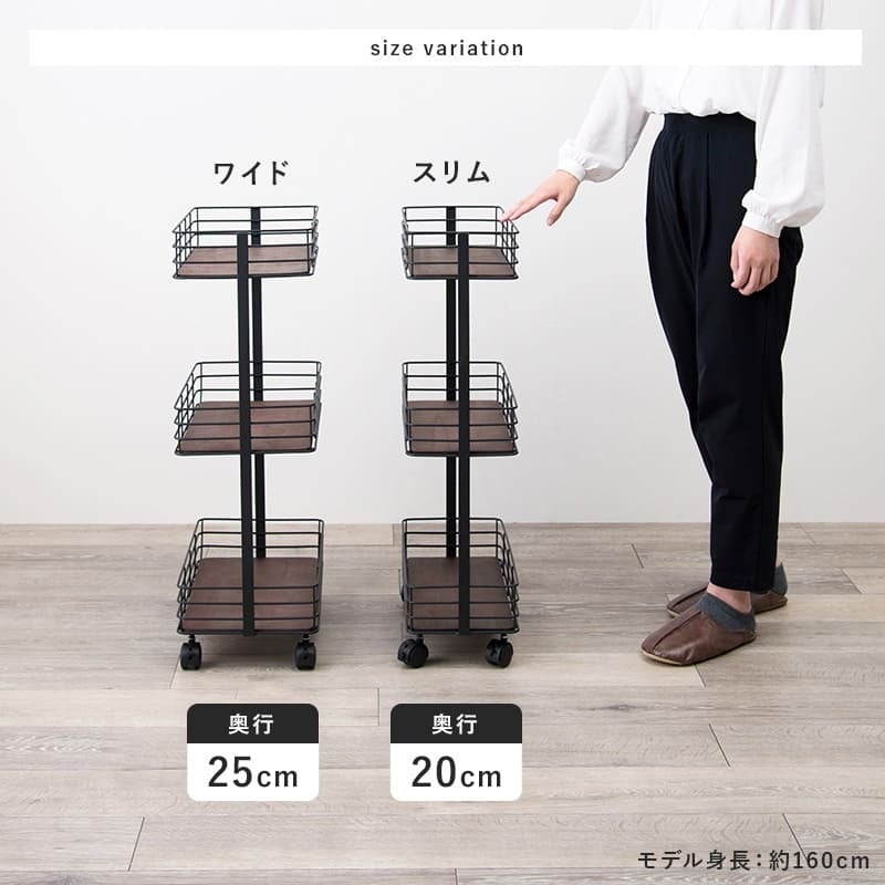 収納家具 ラック キッチンワゴン キャスター付き 収納棚 キッチン収納 収納 スチール デポシリーズ 本棚 スリム 隙間 おしゃれ ブ ホワイト ディスプレイ アイアン シェルフ オープン リビング キッチン トイレ