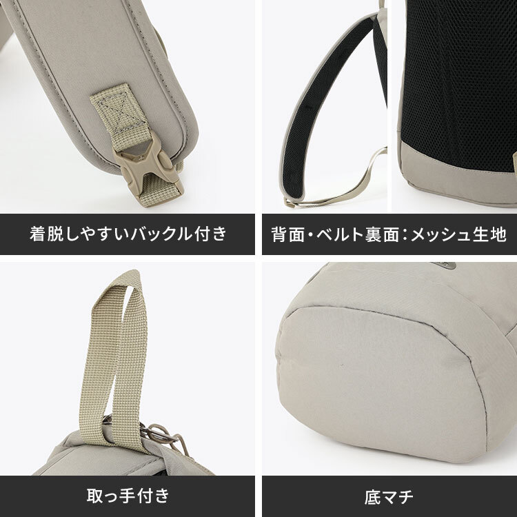 ボディバッグ Columbia コロンビア メンズ レディース ママ サニーサイドパーク スリングバッグ PU7271 縦型 マザーズバッグ ワンショルダーバッグ 軽量 600ml ペットボトル 入る 大容量 撥水 防水 丈夫 ブラック 黒 ホワイト 白 カーキ 公園 通学 通勤 アウトドア ブランド
