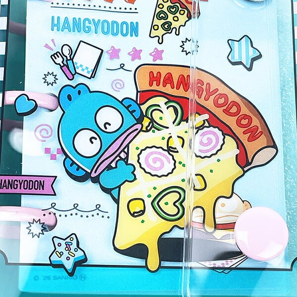 サンリオ ハンギョドン ミニシールバインダーチャーム キーホルダー 文具 Sanrio