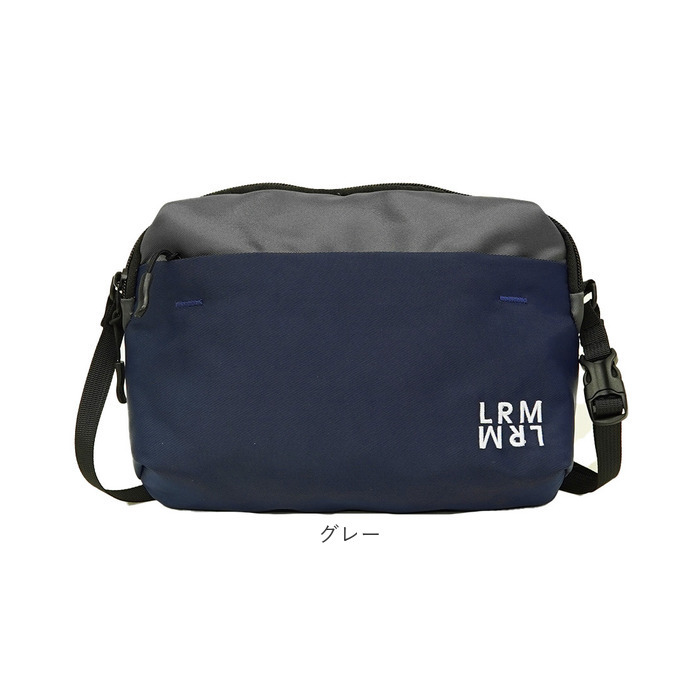 LRM ショルダーバッグ KTO-1233 通販 斜めがけバッグ ショルダーバック ナイロンショルダーバッグ 斜め掛けバッグ 肩掛けバッグ ポシェット 小さめ ナイロンバッグ きれいめ 軽量 軽い スクエア型 レディース メンズ 通勤 通学 旅行 男女兼用バッグ
