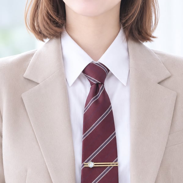 【男女兼用/一粒シンプル爪石ネクタイピン☆日本製】スーツの胸元にタイバーを！結婚式/謝恩会/卒業式/入学式/入園式/クリスタル/メンズ/レディース/星/スワロフスキー