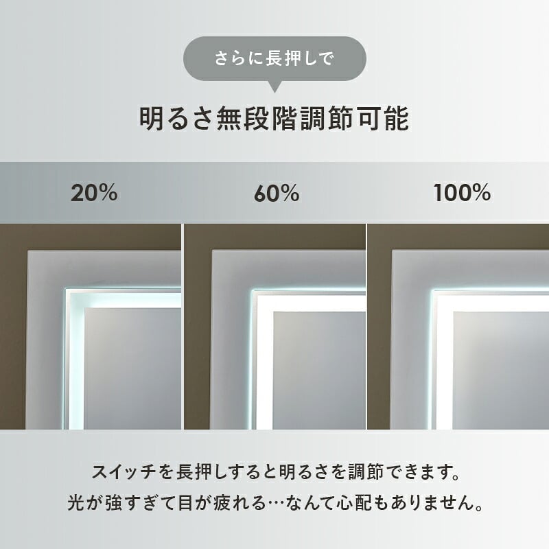 ドレッサー 幅50cm LEDライト付き 女優ミラー 化粧台 鏡台 スツール付き コンセント付き 兼用 収納付き コンパクト 省スペース メイク台 コスメ収納 引き出し収納 一面鏡 テーブル ドレッサーテーブル おしゃれ 北欧 ホワイト デスク兼用