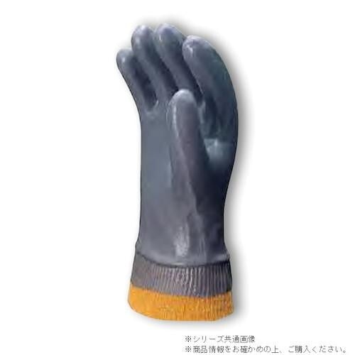 ミエローブ 作業手袋 No.200 グレー L ビニール手袋 裏布付き 綿 耐油 丈夫 滑り止め ワーク手袋 掃除 ガーデニング 農作業 水回り DIY 建築 土木 園芸 軽作業 日曜大工 男女兼用