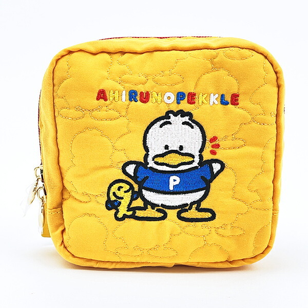 サンリオ あひるのペックル キルティングポーチ レトロ サンリオキャラクターズ5 Sanrio
