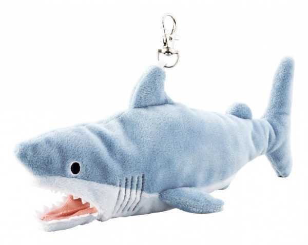 エコバッグ ホオジロザメ サメ グッズ 折りたたみ おしゃれ 軽量 コンパクト 買い物袋 ぬいぐるみ マスコット フック付き 持ち運び サブバッグ かわいい プレゼント 贈り物 ギフト 雑貨 セトクラフト